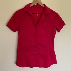 Arc’teryx Hot Pink Short Sleeve Button Up